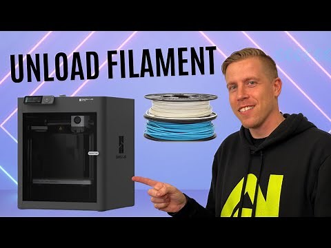 How to Unload Filament on Bambu Lab P1P & P1S