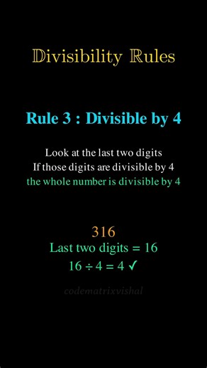 Divisibility Rules in Minutes | Fast Math Tricks for 2, 3 & 5 #maths #shorts #education #maths