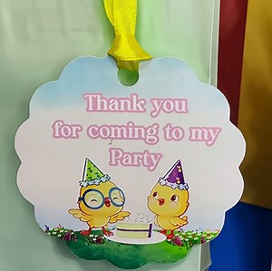 Canticos Birthday Party Favor Tags: Handmade Cardstock Labels - Etsy