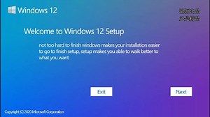 微软最新系统版本的安装预览测试windows12#系统 #windows #微软
