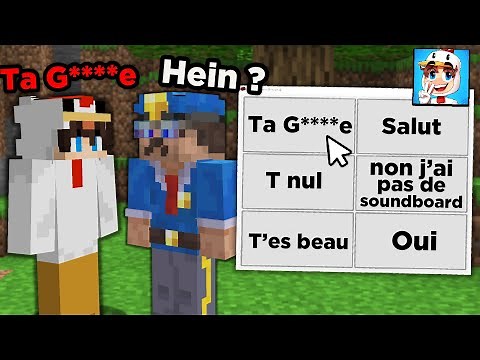 J'ai Utilisé un Soundboard de la Voix de Shado pour troll mon Ami (il a pété un Cable)