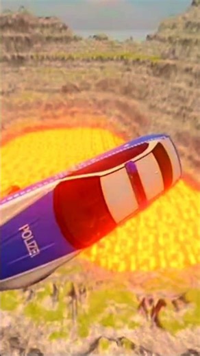 Beamng drive ultimate mountain crash testing car