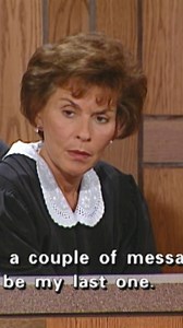 Judge Judy listens to an intense voicemail from Richard to his ex-wife over visitation of their daughter. | Iconic TV Moments
