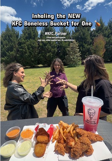 KFC Boneless Bucket for One: Juiciest Chicken Review