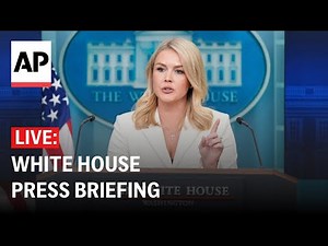 LIVE: White House press briefing