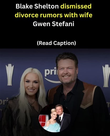 Celebs Informer on Instagram: "Blake Shelton dismissed divorce rumors with wife Gwen Stefani on Country Countdown USA, calling tabloid stories about their split "ridiculous" and expressing total distrust in online photos and gossip. He mocked the cycle of speculation over their lack of public appearances, insisting he believes nothing on the internet. The pair, married since 2021, remain solid despite busy schedules. #blakeshelton #gwenstefani"