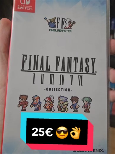 Final fantasy collection est le jeu Nintendo Switch le plus rare ! #finalfantasy #switch #rare #collection