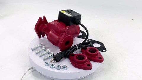 UPS26-99FC 52722512 Water Circulator Pump Boiler Pump for Radiant Heating, Hydronic Heating, Fan Coil Heating, Solar and Other System Types 115V 1/6 HP 3-Speed