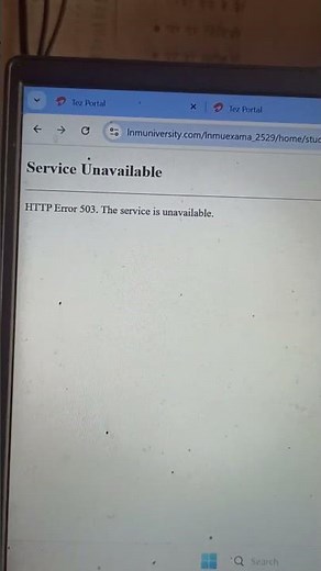 Service UnavailableHTTP Error 503. The service is unavailable.