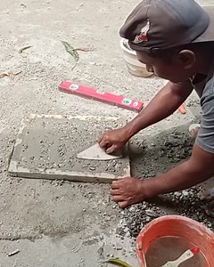 1.1M views · 3.3K reactions | How to make a concrete step using river small rocks | Andris Brick Art | Facebook