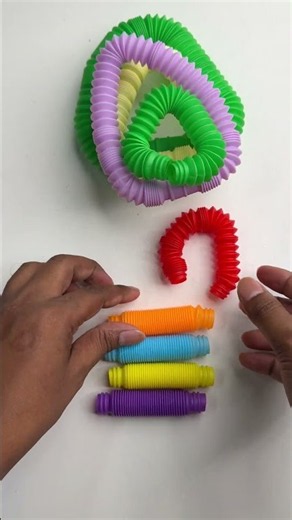 The Luminous Soundscape Pop Tube Melodies #asmr #satisfying #diy #poptube #relaxing