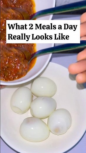 What 2 Meals a Day Really Looks Like | Simple & Realistic Routine