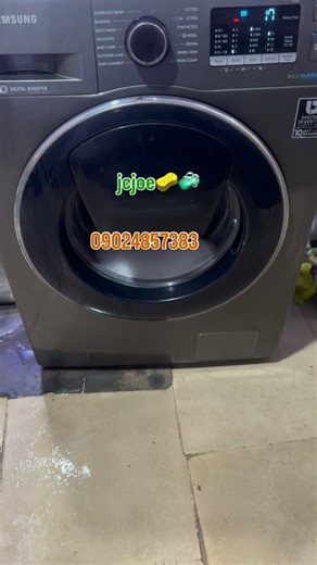 𝐊𝐈𝐓𝐂𝐇𝐄𝐍 & 𝐇𝐎𝐔𝐒𝐄𝐇𝐎𝐋𝐃 𝐈𝐓𝐄𝐌𝐒 on Instagram: "9kg washing machine uk used 🧼🧽 samsung inverter wash and spin Tested okay ✅ price N350000 whatsapp number 09024857383 #jcjoe_electronics"