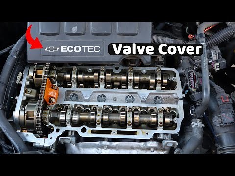 2015 Chevy Cruze GM 1.4 Turbo Engine Valve Cover Replacement Step By Step!