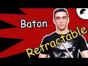 How to use a retractable baton | Self Defense Tools