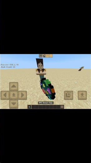 Spawn NPC in Minecraft #mimecraftpe #minecrafttips #minecraftgameplay #shorts #trending #subscribe