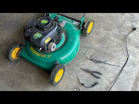 Weed Eater Push Mower Won’t Start? | No spark! How to diagnose and fix the easy way