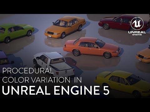Procedural Color Variation In Unreal Engine 5