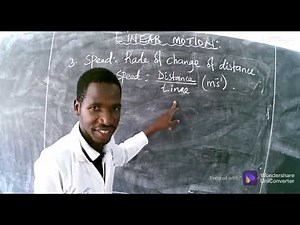 LESSON ONE S.2 PHYSICS LINEAR MOTION