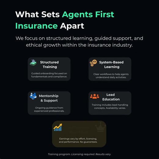 Agents First Insurance | Jumpstart Program #agentsfirst #insuranceagents #motivation