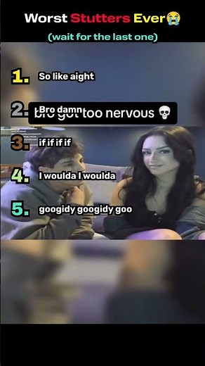 Ranking TOP 5 Worst Stutters of all time #funny #memes #stutter