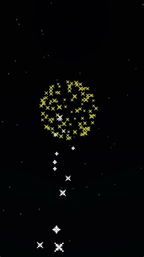 Yellow → Orange – Firework Study