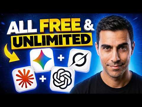 Never Pay for AI Again: 100% FREE & Unlimited Access