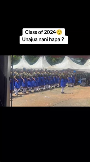 Class of 2024 at St. Mary's Mumias Girls High School