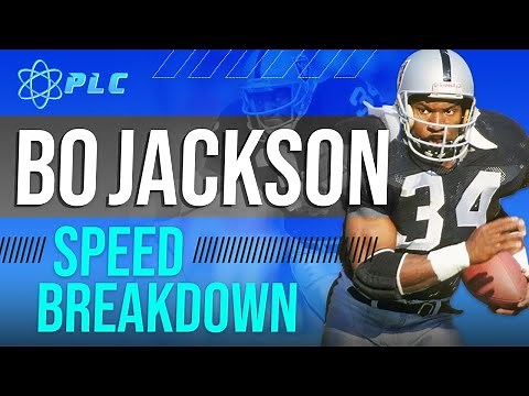 Bo Jackson Speed Breakdown | Arguably The Greatest Athlete of All Time!!