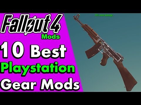 Top 10 Best Ps4 Weapon and Armor Mods for Fallout 4 (Best Playstation 4 Mods As of 2019) #PumaCounts