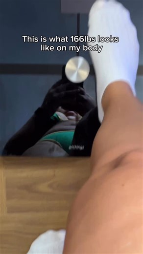 165lbs looks good on me, doesn’t it? 🤭 | Hoop Honey