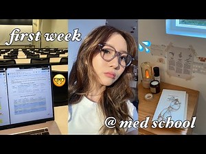 first week of med school VLOG