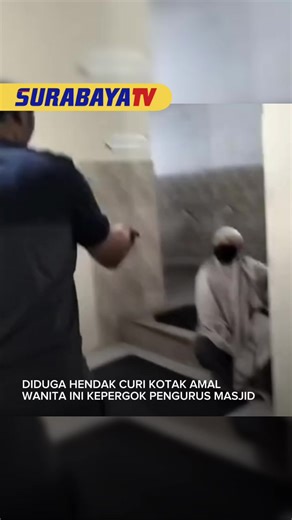 Pencurian Kotak Amal di Masjid Cibadak Viral