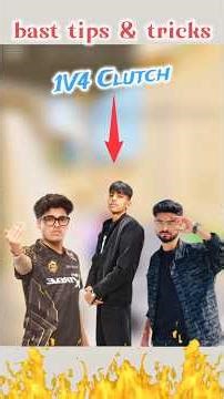 1v4 Clutch tips and tricks | clutch tips and tricks in bgmi | #bgmi1v4clutch #bgmitipsandtricks