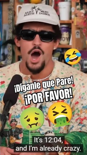 Reacciono a Bad Bunny Cantando en Unplugged Tiny Desk. #morosmylodon #musica #reaction