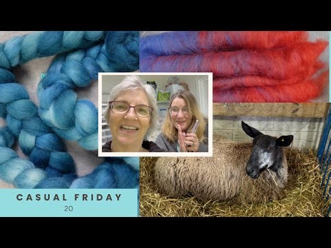 Wisconsin Sheep & Wool Festival, Dye Day, and a Spinning Tool Build // Casual Friday S8E20
