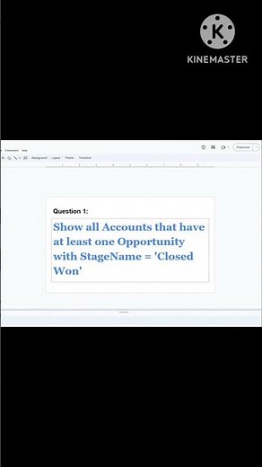 Scenario 1 #soql #java #sql #interview #latest #question #salesforce #triggers #education #mysql