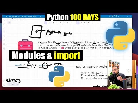 Python Modules and import Statements in Easy Way | Python 100 Days 🔥