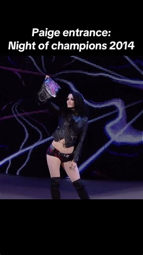 Paige's Stunning Entrance at Night of Champions 2014