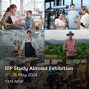  TAFE New South Wales (TAFE NSW) is joining us at our IDP Study...