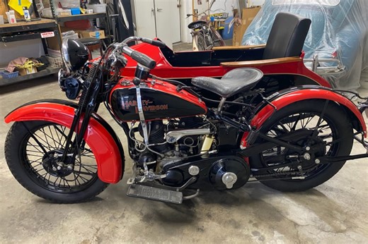 1932 Harley-Davidson VL w/Sidecar
