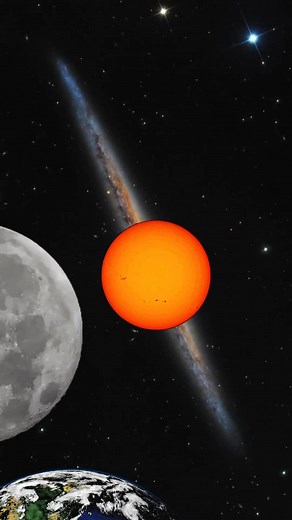 ✨ A rare cosmic masterpiece – in a single frame we see it all: 🌌 The endless Galaxy spreading across space ☀️ The Sun shining as the source of all life 🌙 The Moon glowing as Earth’s faithful companion 🌍 And our beautiful Earth, home to billions. Together they remind us how small we are in the vast universe, yet how special our place is in this cosmic dance. 🌠💫 #Sun #moon #earth #galaxy #space #NASA | India Moon Mission