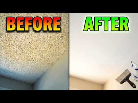 Popcorn Ceiling Removal – Get a Luxury Look on a Budget!