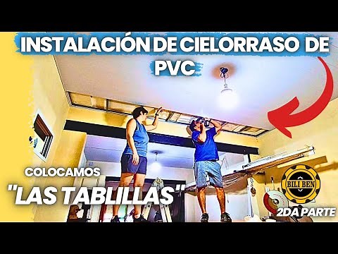 INSTALLING PVC CEILINGS (PART 2) STEP BY STEP