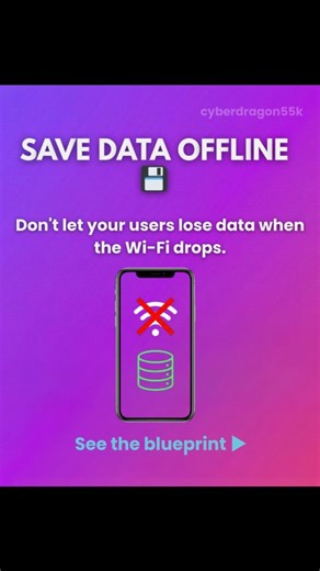 𝘾𝙮𝙗𝙚𝙧𝙙𝙧𝙖𝙜𝙤𝙣 | 𝘼𝙣𝙙𝙧𝙤𝙞𝙙 & 𝘼𝙄 on Instagram: "No internet? No problem. 💾 Body: If your app crashes without Wi-Fi, you're doing it wrong. Use Room Database to save data offline. It follows a simple blueprint: 1️⃣ Entity: The Blueprint (Data tables). 2️⃣ DAO: The Tools (Insert/Query commands). 3️⃣ Database: The Vault (Where it all lives). Swipe to see the architecture. 🏗️ Hashtags: #RoomDatabase #AndroidDev #OfflineFirst #Kotlin #viral 13"