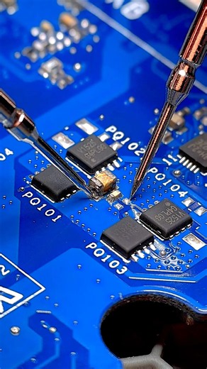 GIGABYTE AERO X16 Input Power Short Fix 🔥 | Capacitor Replacement #gigabyte #repair #electronics