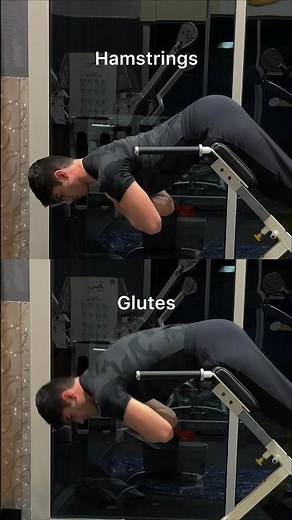 How to do “back extensions” for glutes and hamstrings