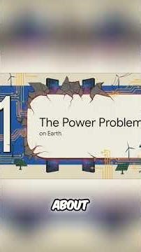 Elon Musk's AI Orbit Plan: Solving Earth's Power Crisis? #shorts