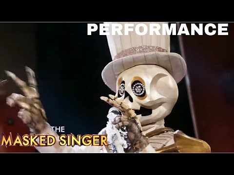 Skeleton sings “Rapper’s Delight” by The Sugarhill Gang | The Masked Singer | Season 2