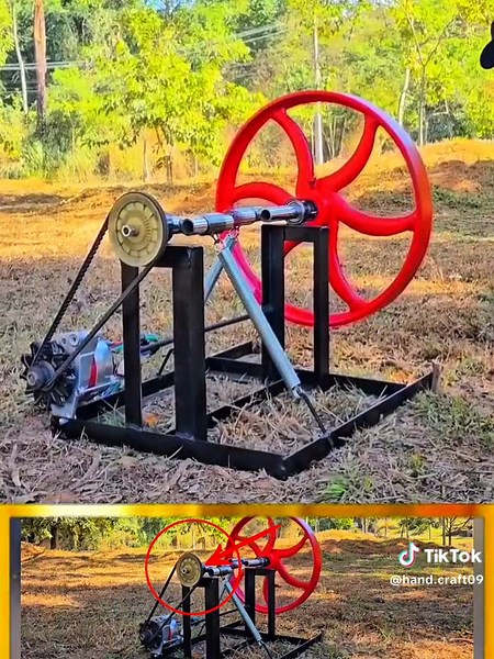 DIY Flywheel Spring Free Energy Machine Generator